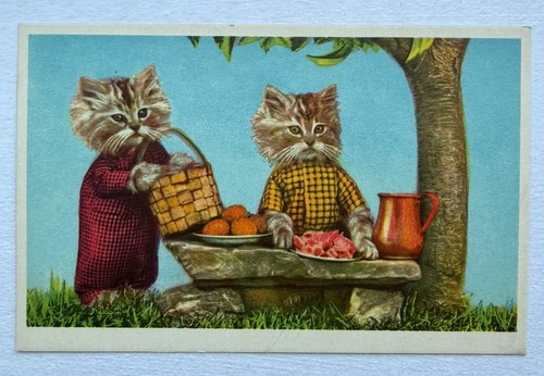 Vintage postcard alfred - vintage,
