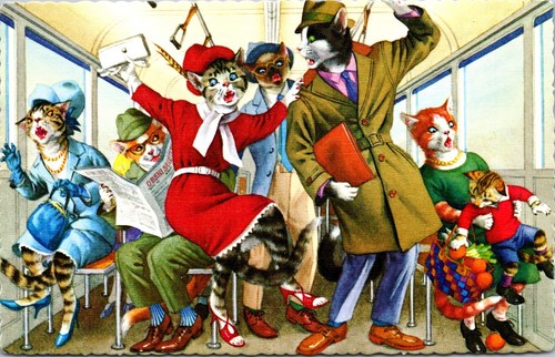 Vintage artist postcard - artist,