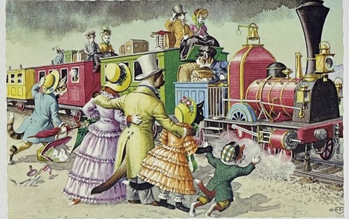 4726 late for train alfred - for,